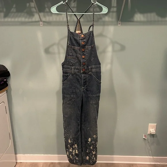 Pilcro painter denim overalls - Picture 2 of 8